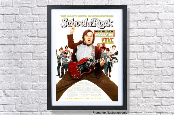 School Of Rock 2003 Movie Poster