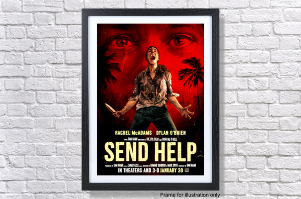 Send Help 2026 Movie Teaser Poster