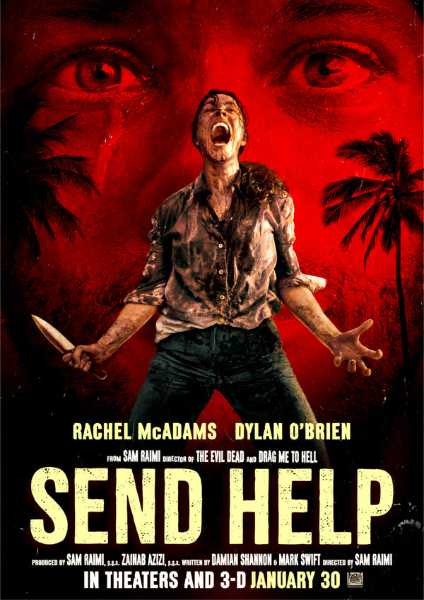 Send Help 2026 Movie Teaser Poster