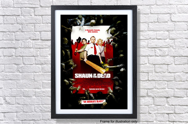 Shaun Of The Dead 2004 Movie Poster