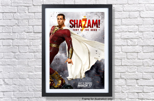 Shazam! Fury Of The Gods 2023 Teaser Poster