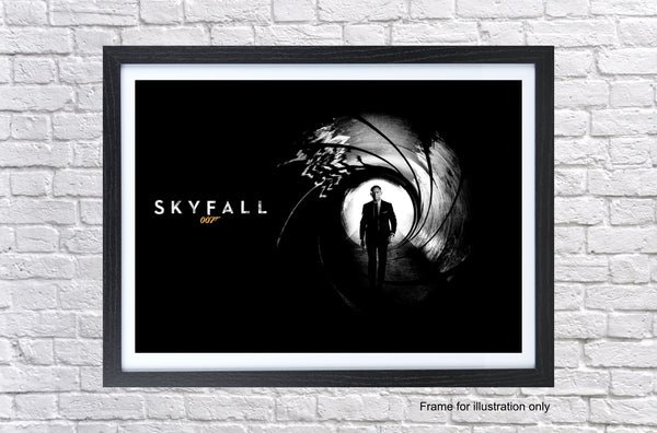 Skyfall James Bond 007 Daniel Craig Movie Poster