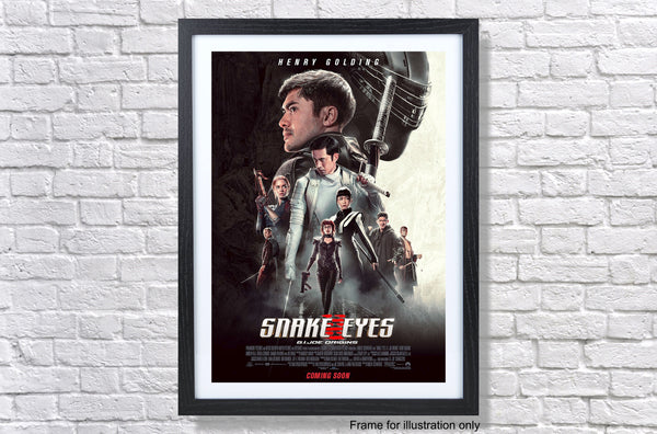 Snake Eyes G.I. Joe Origins 2021 Movie Poster