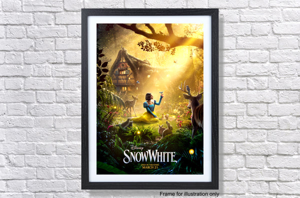 Snow White 2025 Teaser Movie Poster