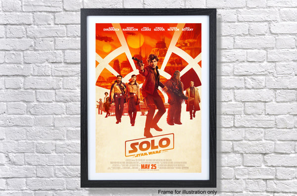 Solo A Star Wars Story Movie Poster