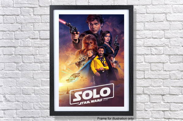 Solo A Star Wars Story Teaser Poster