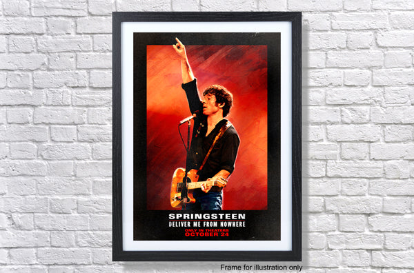 Springsteen Deliver Me From Nowhere 2025 Movie Teaser Poster