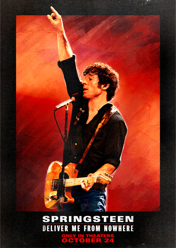 Springsteen Deliver Me From Nowhere 2025 Movie Teaser Poster
