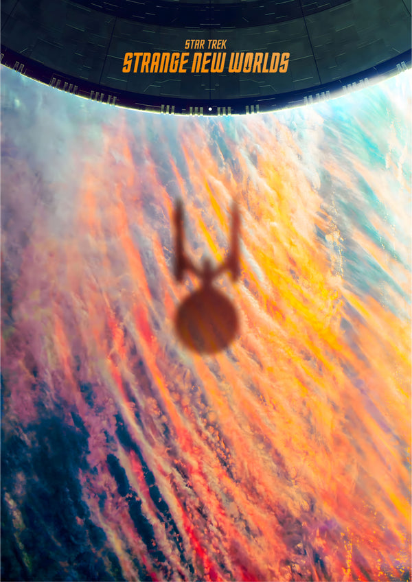 Star Trek Strange New Worlds USS Enterprise Poster