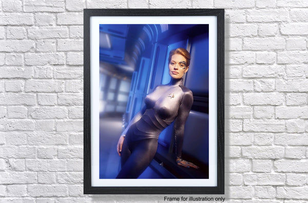 Star Trek Voyager Seven Of Nine Jeri Ryan Poster