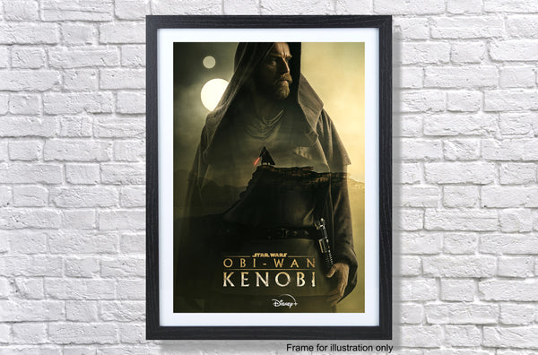 Star Wars Obi-Wan Kenobi 2022 Series Ewan McGregor Poster