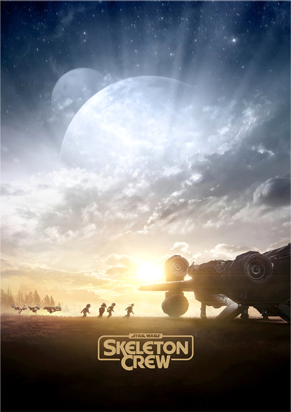 Star Wars Skeleton Crew 2024 TV Teaser Poster