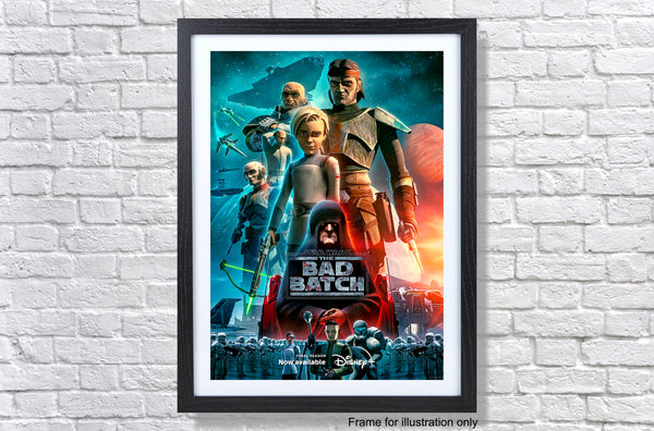 Star Wars The Bad Batch Final Season 2024 TV Series Poster