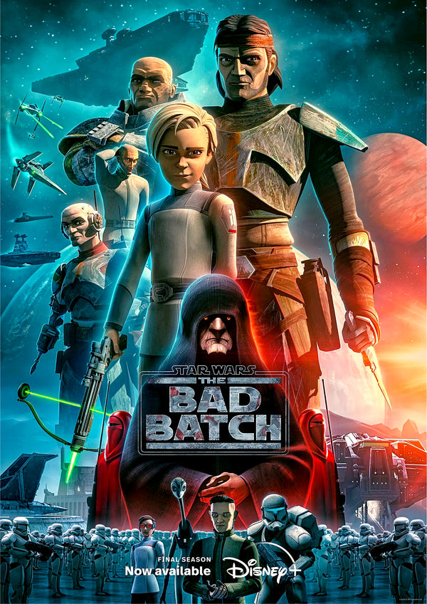 Star Wars The Bad Batch Final Season 2024 TV Series Poster