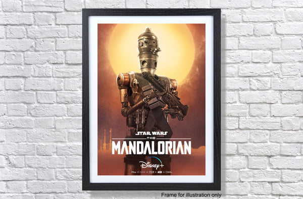 Star Wars The Mandalorian IG-11 Poster