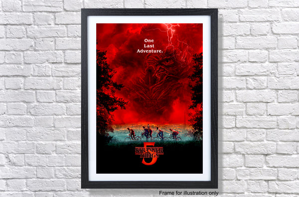 Stranger Things 5 2025 Series Teaser Poster