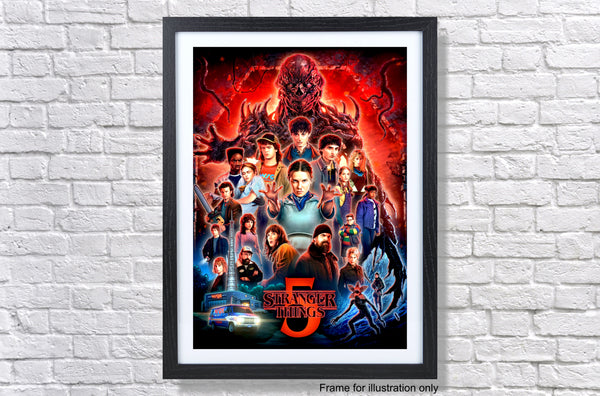 Stranger Things 5 2025 Teaser Series Poster