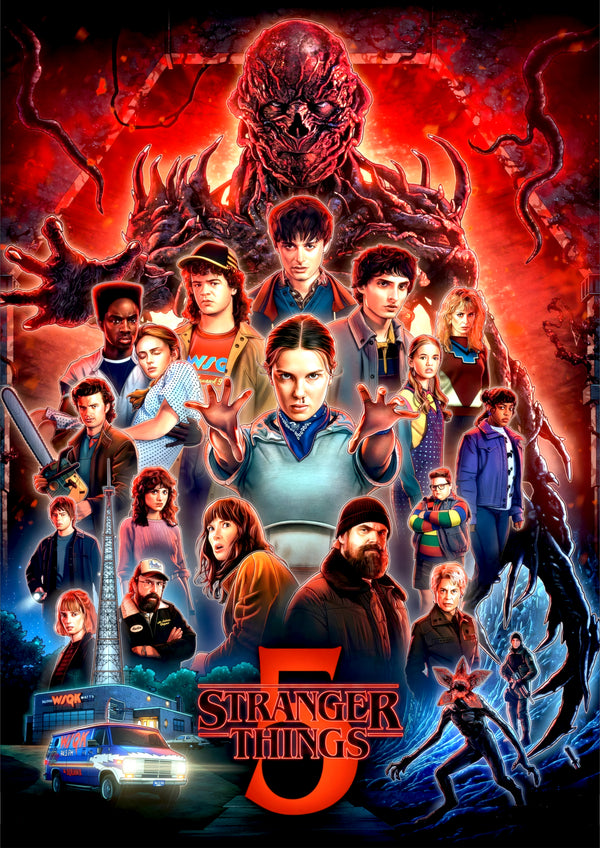 Stranger Things 5 2025 Teaser Series Poster