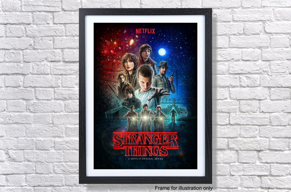 Stranger Things Poster Print -