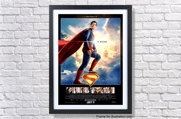 Superman 2025 Movie Poster