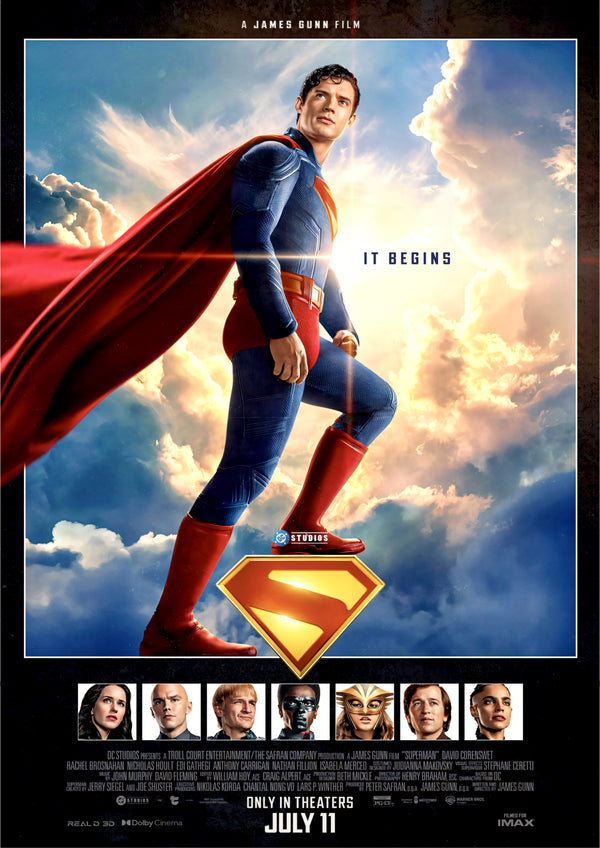 Superman 2025 Movie Poster