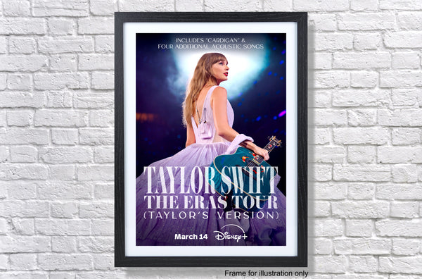 Taylor Swift The Eras Tour Taylors Version Poster