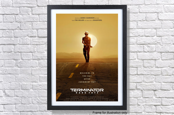 Terminator Dark Fate 2019 Linda Hamilton Poster