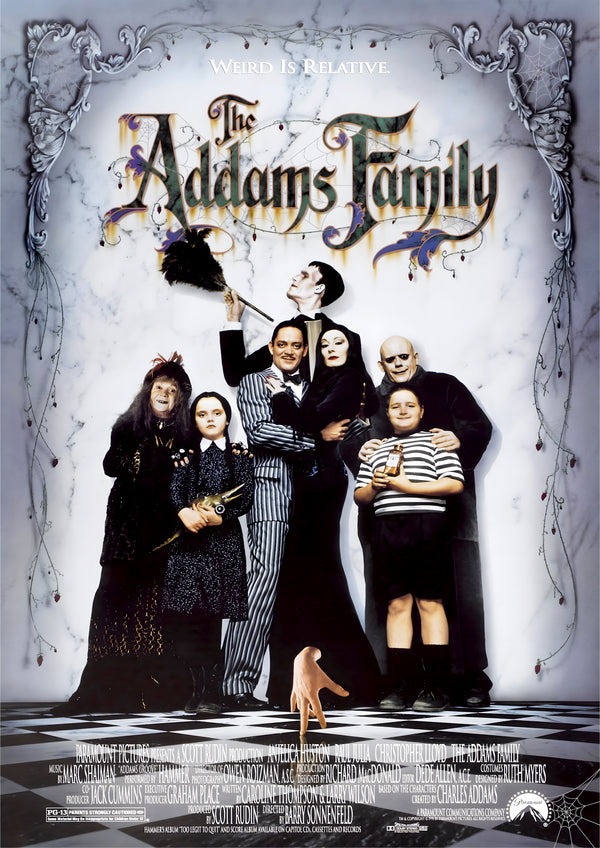 The Addams Family 1991 Movie Poster