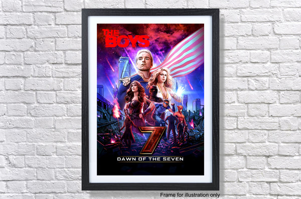 The Boys TV Series Dawn Of The Seven Movie Poster