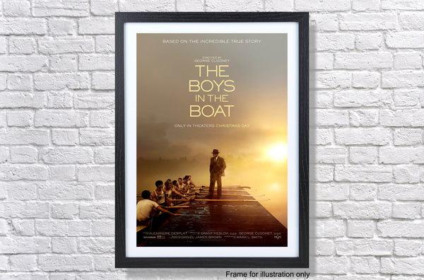 The Boys In The Boat 2023 Movie Poster