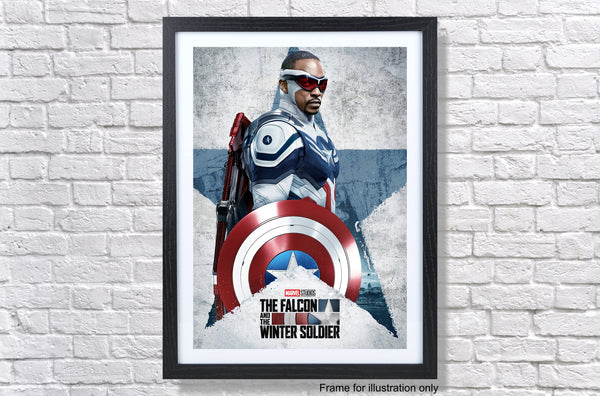 The Falcon And The Winter Soldier Sam Wilson 2021 Poster