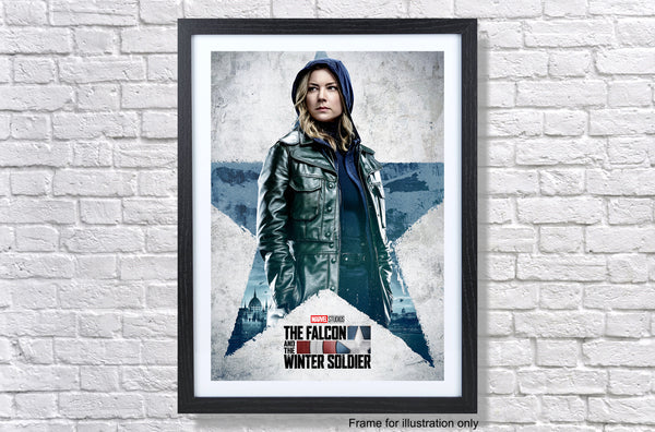 The Falcon And The Winter Soldier Sharon Carter 2021 Poster