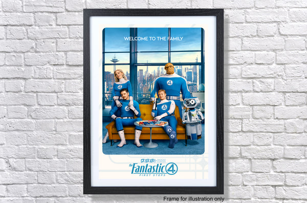 The Fantastic Four 2025 Teaser Movie Poster