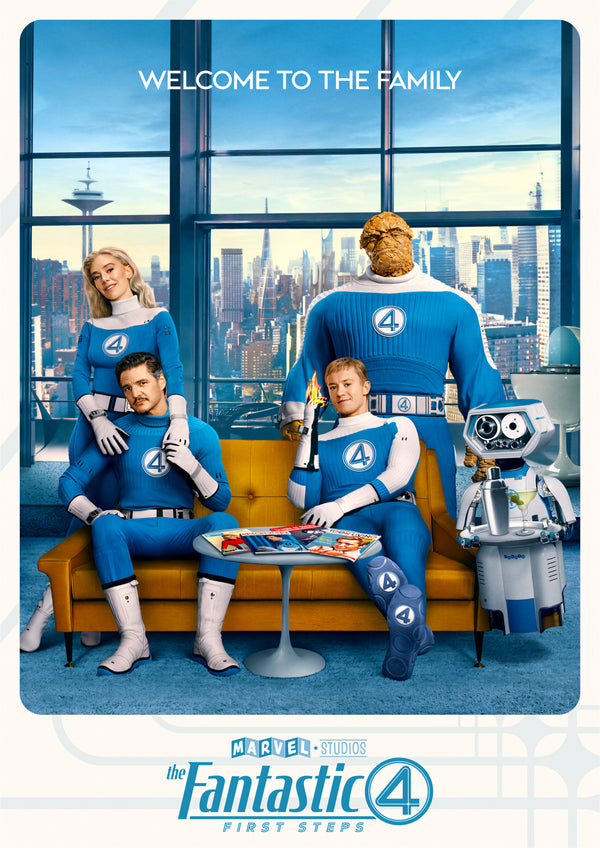 The Fantastic Four 2025 Teaser Movie Poster