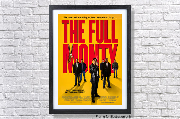 The Full Monty 1997 Movie Poster