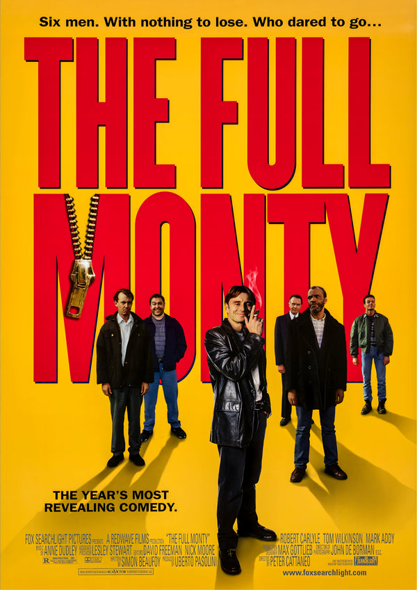 The Full Monty 1997 Movie Poster