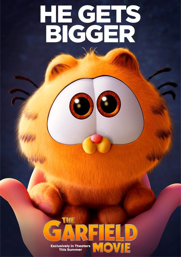 The Garfield Movie 2024 Baby Movie Poster