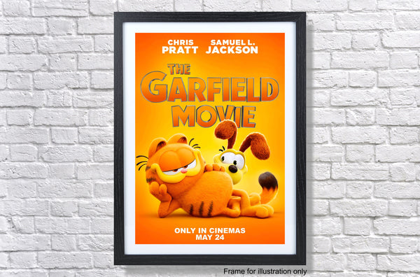 The Garfield Movie 2024 Teaser Movie Poster