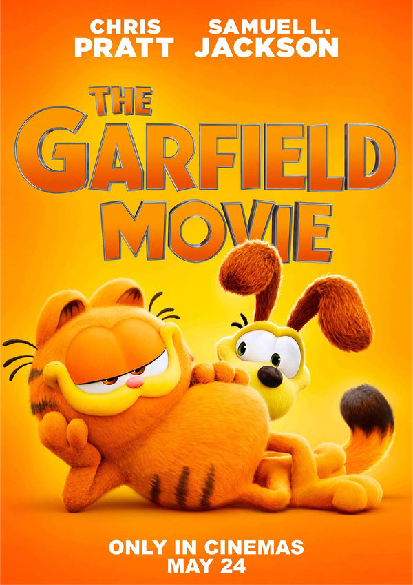 The Garfield Movie 2024 Teaser Movie Poster