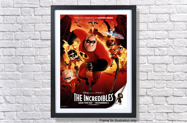 The Incredibles Movie Poster