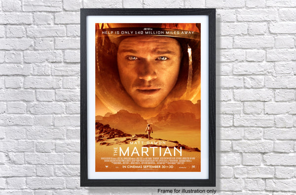 The Martian 2015 Movie Teaser Poster