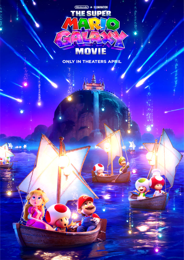 The Super Mario Galaxy Movie 2026 Movie Teaser Poster