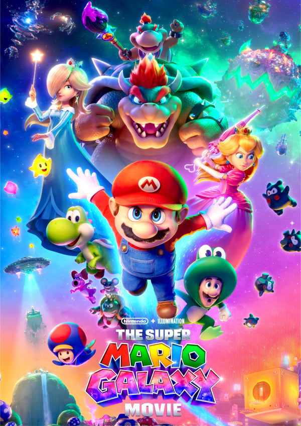 The Super Mario Galaxy Movie 2026 Teaser Movie Poster