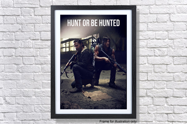 The Walking Dead Hunt Or Be Hunted Poster