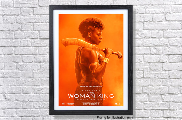 The Woman King 2022 Movie Poster