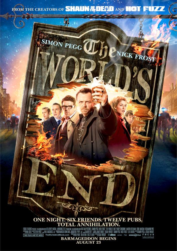 The Worlds End 2013 Movie Poster