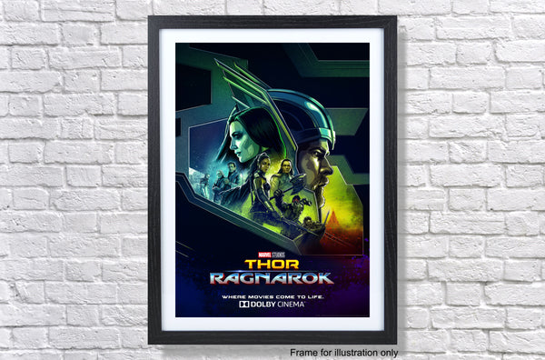 Thor Ragnarok Dolby Movie Cinema Poster