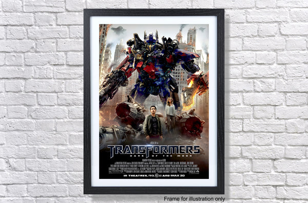 Transformers Dark Of The Moon 2011 Movie Poster