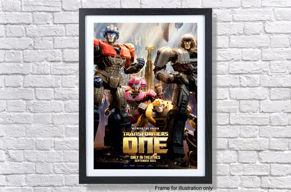 Transformers One 2024 Teaser Movie Poster