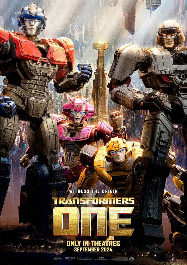 Transformers One 2024 Teaser Movie Poster